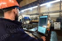 Отопительный котла КВр 0.47 уголь дрова изготовление