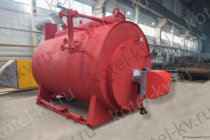 Паровой котел на газе и дизеле 0.7 кгс/см²